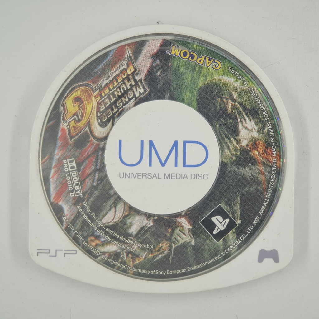 [00020] Monster Hunter Portable 2G (JP)(PSP)(USED) แผ่นเกมแท้ มือสอง !!