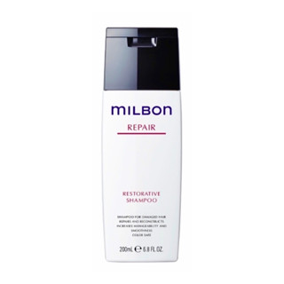 Milbon Repair Restorative Shampoo /Treatment 200/500ml แชมพู และทรีทเม้นท์ สำหรับผมแห้งเสีย ทำให้เส้นผมได้รับการฟื้นฟู