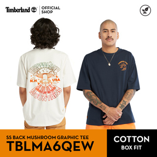 Timberland Mens SS BACK MUSHROOM GRAPHIC TEE เสื้อยืด (TBLMA6QEW)