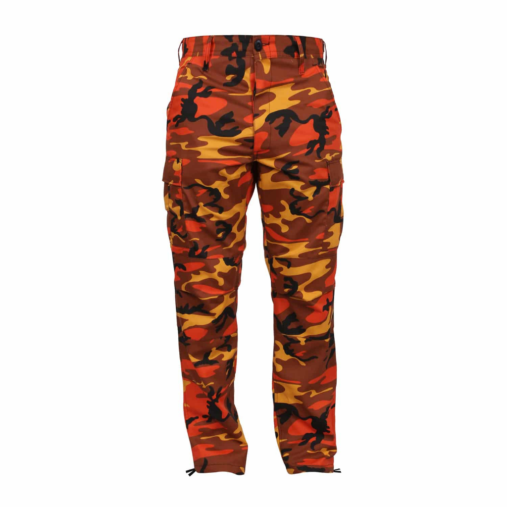 กางเกง ROTHCO BDU COLOR CAMO PANT - SAVAGE ORANGE CAMO
