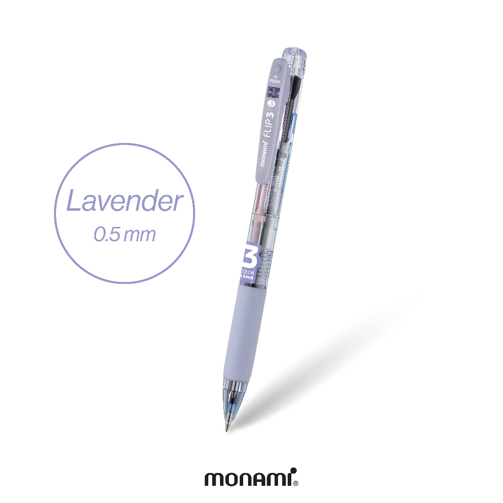 Monami ปากกาลูกลื่น 3 ระบบ รุ่น Flip 3