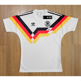 เสื้อเยอรมัน ย้อนยุค ทีมเหย้า ปี 1990 เกรด AAA Germany Retro Home 1990  AAA เยอรมนี เยอรมันนี