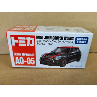 Tomica Asia Original A0-05 Mini John Cooper Works Takara Tomy  โทมิก้า โทมี่ รถเหล็ก รถของเล่น