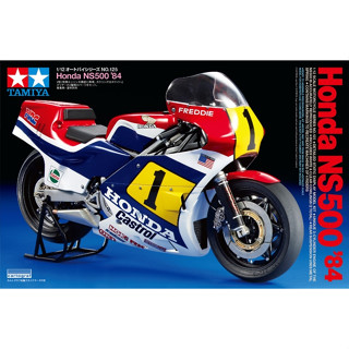 💥ใส่โค้ดลดเพิ่ม 20฿💥🏆 TAMIYA 14125 ชุดประกอบจำลองมาตราส่วน 1:12 Honda NS500 84 โมเดลประกอบ ต้องไปสร้างและทำสีเอง