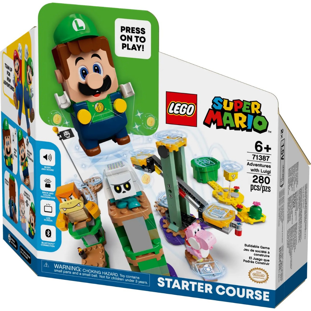 LEGO® Super Mario™ 71387 Adventures with Luigi Starter Course - เลโก้ใหม่ ของแท้ 💯% กล่องสวย พร้อมส่