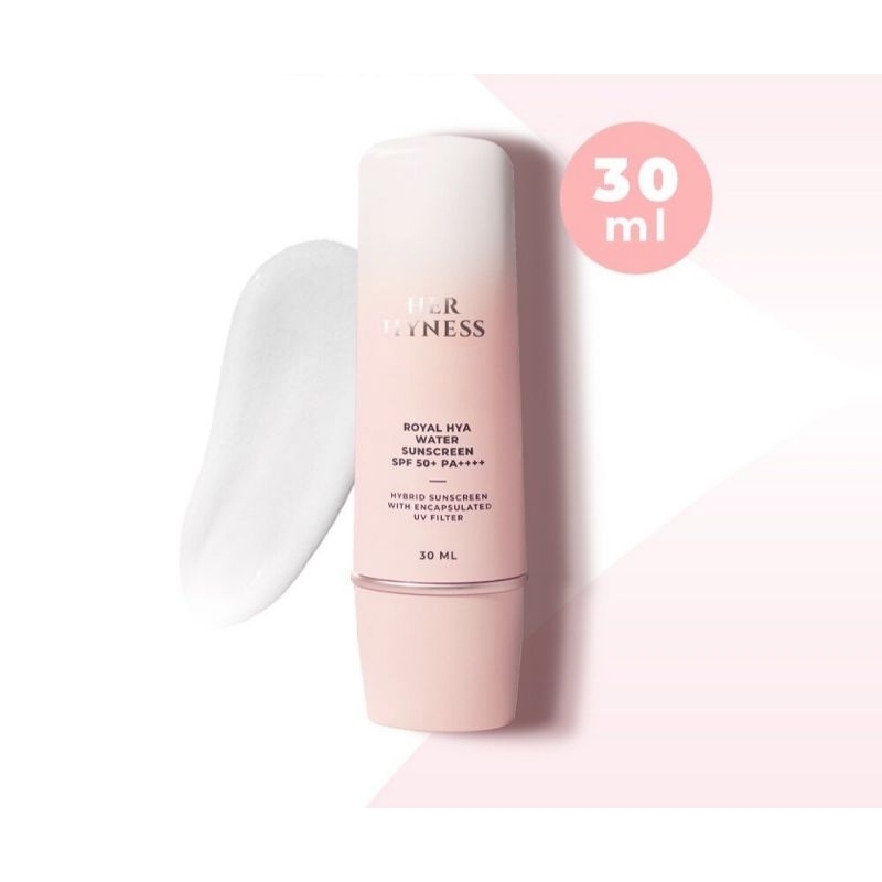 [แท้ %] HER HYNESS ROYAL HYA WATER SUNSCREEN เฮอ ไฮเนส กันแดด SPF50+ PA++++ 30 ml.