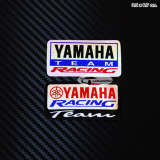 sticker สติ๊กเกอร์ติดกระป๋องโช๊ค ลาย YAMAHA ขนาด 3.5 x 6.7 cm. สะท้อนแสง วิบวับ ติดแน่น สติ๊กเกอร์ตกแต่งรถ สติ๊กเกอร์ติด