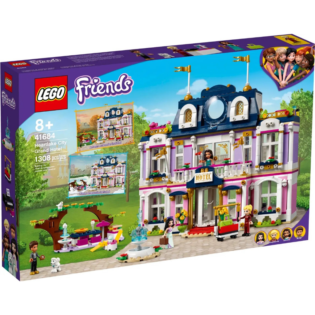 LEGO® Friends 41684 Heartlake City Grand Hotel - เลโก้ใหม่ ของแท้ 💯% กล่องสวย พร้อมส่ง