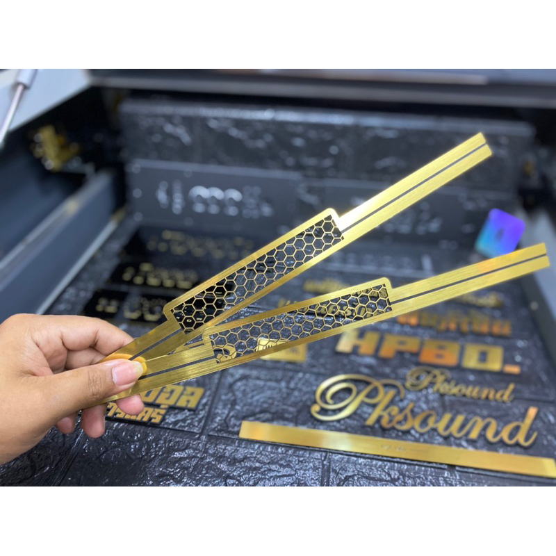 คาดล่าง *พอทลมหน้า* ติดหน้าตู้ลำโพง D.I.Y (งานสั่งทำตามขนาดลูกค้า)‼️