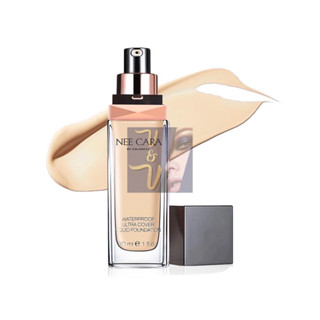 (N589) Nee Cara Waterproof Ultra Cover Liquid Foundation นีคาร่า ลิควิด ฟาวน์เดชั่น