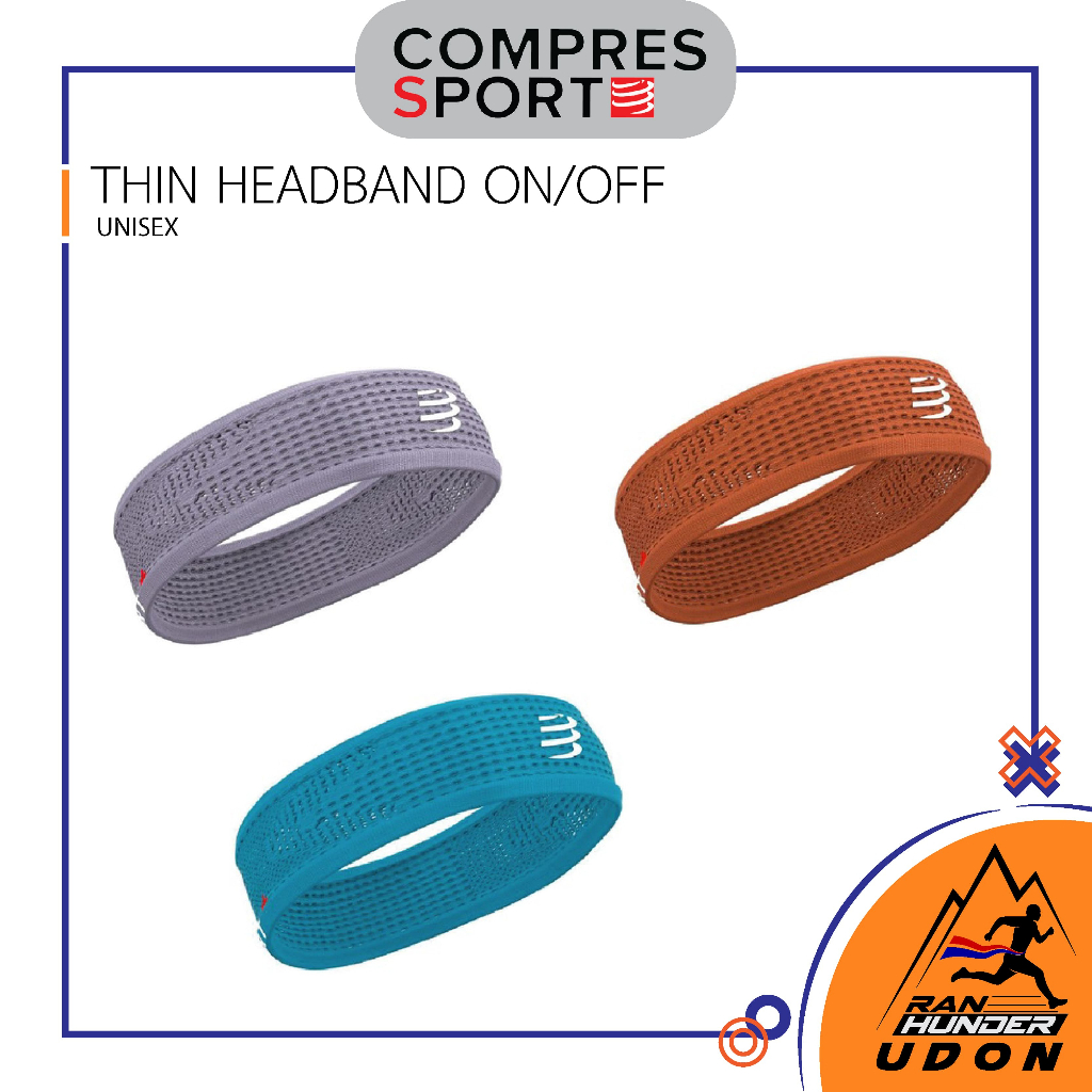 COMPRESSPORT Thin Headband On/Off Unisex