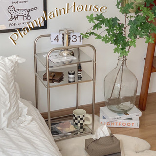 (Preorder) ชั้นวางสแตนเลสเบาสไตล์มินิมอลจ้า / Plainplainhouse