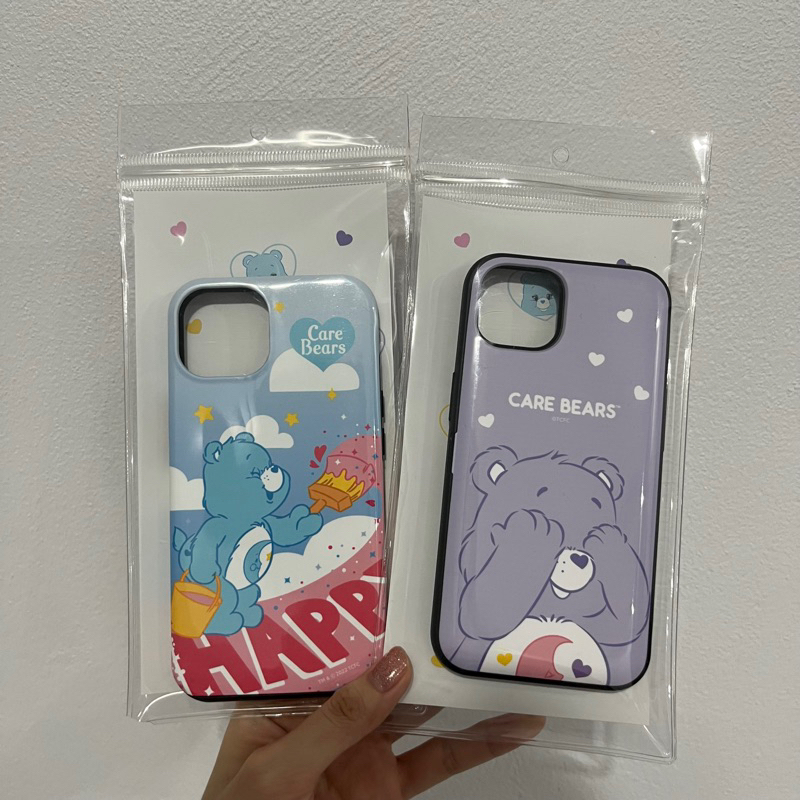 (พร้อมส่ง) แท้🇰🇷💯 เคส Care Bears Bumper Case สามารถใส่การ์ดได้ สำหรับ Iphone13
