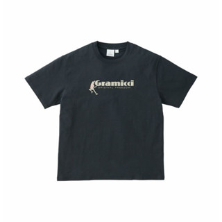 Gramicci เสื้อยืด รุ่น  UNISEX DANCING MAN TEE VINTAGE BLACK