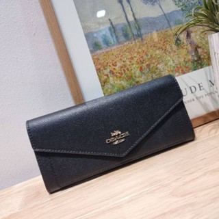 COACH BLACK SOFT WALLET