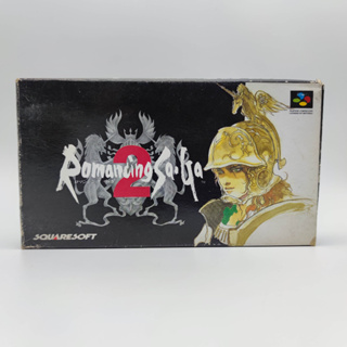 Romancing Saga ภาค 2 กล่องไม่สวย เล่นได้ มีกล่องใสสวม กันรอยให้ Super Famicom [SFC]
