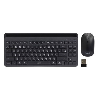 Nubwo Nkm-630 ชุดคู่ ไร้สาย ขนาดเล็ก บลูทูธ Keyboard + Mouse Wireless และ Bluetooth Dual Mode