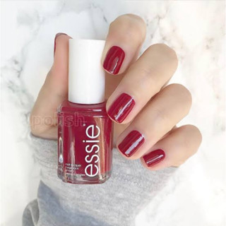 พร้อมส่ง Essie Fishnet stockings แดงเข้มขับผิว แดงเบอรี่ แดง deep dark red สีแดงคลาสสิค หนึ่งในสีแดงขายดีของessie แท้ 💯%