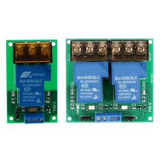 [🚚ส่งไว] 1/2 Channel 12V/24V 30A Relay Board Module Optocoupler