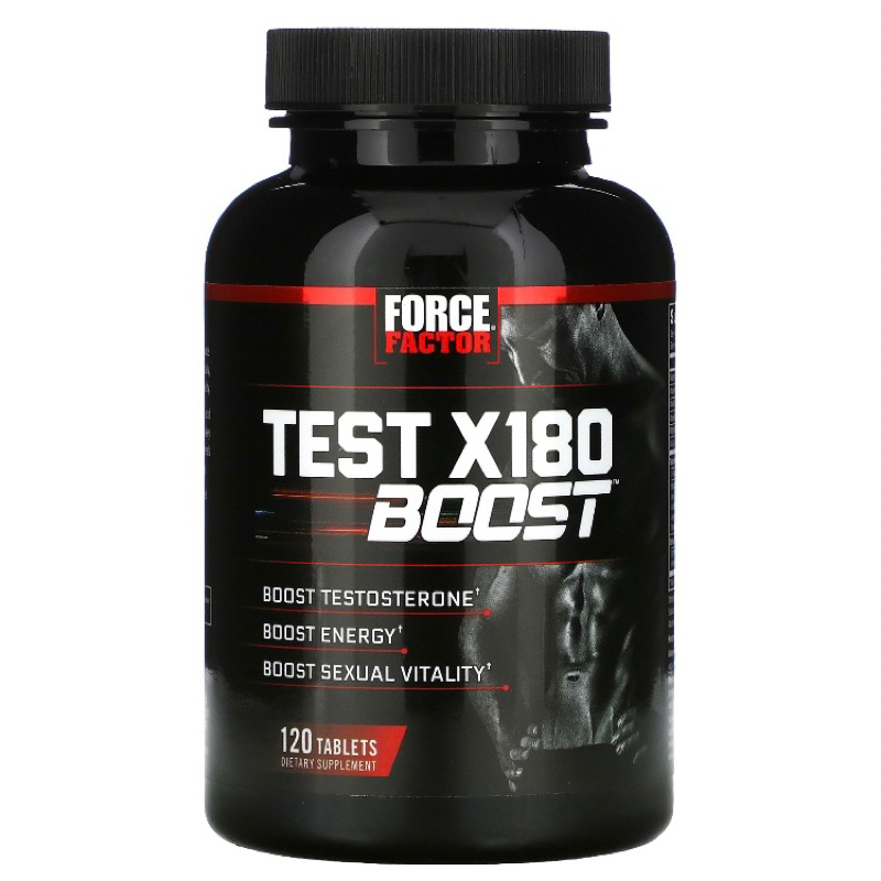 ♦️Force Factor Test X180 Boost ( 120 Tablets ) พร้อมส่ง