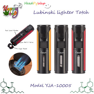 Lubinski Lighter Torch ไฟแช็ค ไฟแชก เติมได้ สำหรับสายเติม Model YJA-10005