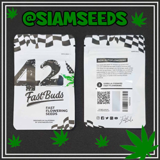 เมล็ดกัญชา Fastbuds Gorilla Cookies Fastflowering Cannabis Seeds (Pack of 3)