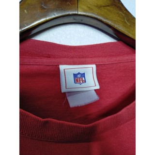 เสื้อยืด มือสอง งานกีฬา NFL อก 46 ยาว 28