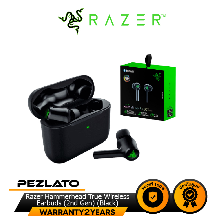Razer Hammerhead True Wireless Earbuds (2nd Gen) (Black)