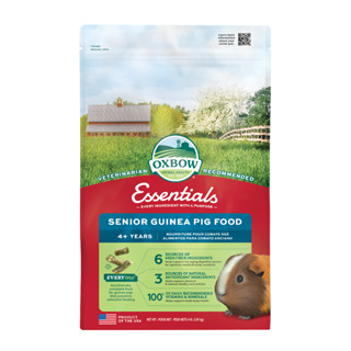 Oxbow Essentials - Senior Guinea Pig Food 4 LB อาหารแกสบี้ อายุ 4 ปีขึ้นไป 1.8 กก.