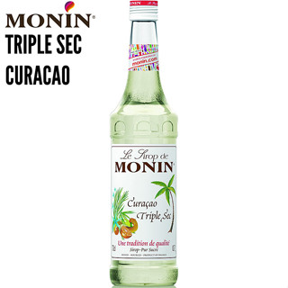 (abba) ไซรัปโมนินทริปเปิ้นเชคคูราเซา Triple Sec Cur Syrup น้ำเชื่อม MONIN กลิ่น “Triple Sec Cur” บรรจุขวด 700 ml.