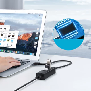 Caravan Crew USB Hub อุปกรณ์เพิ่มช่อง USB ใช้งานง่าย (4 ports)