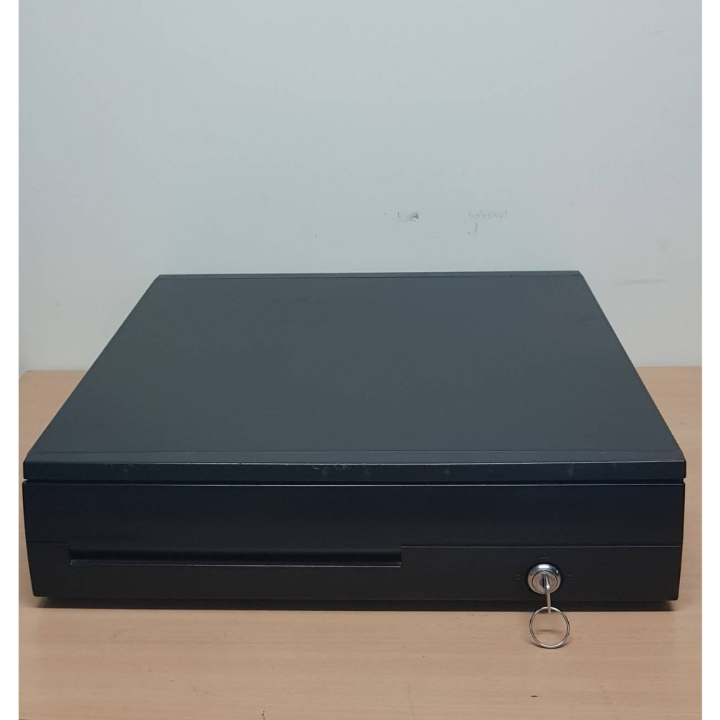 Cash Drawer fosiflex (ลิ้นชักเก็บเงิน โพสซิเฟล็ก CR-4100 ) ขนาด 5 ช่องแบงค์ 5 ช่องเหรียญ,Port Rj11 ม