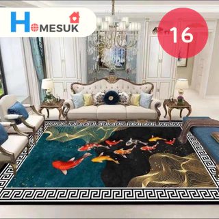 พรม พรมปูพื้นนุ่ม พรม3D ขนาด 200x300cm พรมปูพื้นห้องนั่งเล่น พรม3มิติ พรมปูห้องรับแขก พรมขนนุ่ม พรมปูพื้น