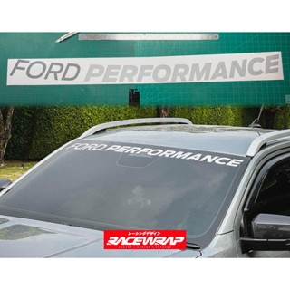 สติกเกอร์ ford performance ติดกระจกหน้ารถ ford สติกเกอร์ฟอร์ด สติกเกอร์แต่งรถ