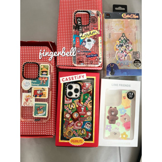 ส่งต่อ Case มือถือ ไอโฟน IP13 Pro มีทั้งของใหม่ และ used casetify, The hood, Line friends สภาพสวยทุกชิ้น