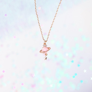 💐✨🪐Misty rose star necklace✨🪐💐