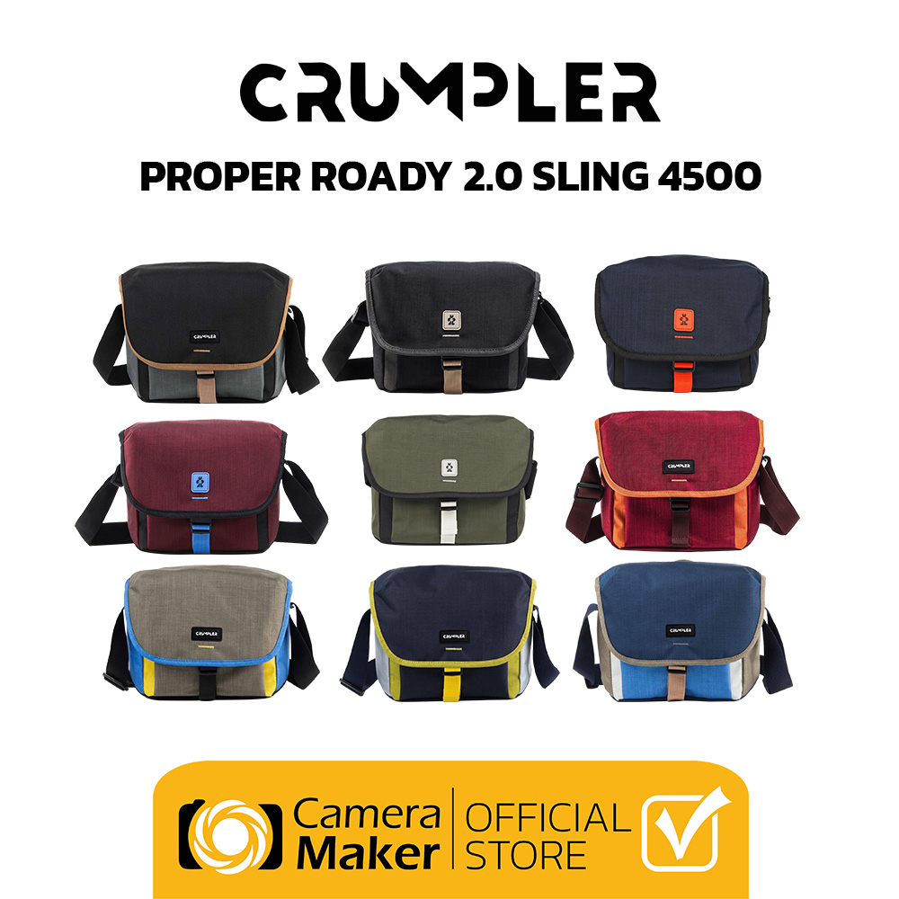Crumpler กระเป๋ากล้อง กระเป๋าแฟชั่น กระเป๋าสะพายข้าง รุ่น PROPER ROADY 2.0 CAMERA SLING 4500 (ประกันศูนย์)