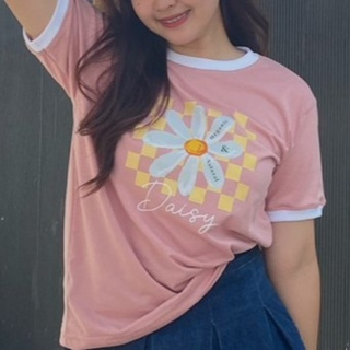 VITASHOP เสื้อผ้าแฟชั่น Oversize shirt Daisy ผ้าคอตตอนเนื้อนุ่ม ใส่สบาย พร้อมส่ง