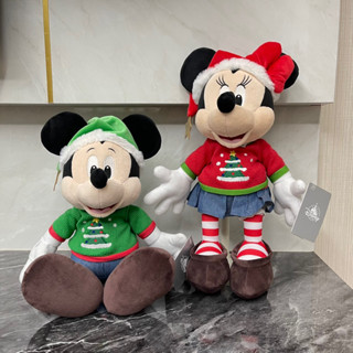 ตุ๊กตามิกกี้🎄 มินนี่ คู่คริสมาสต์ Mickey Minnie