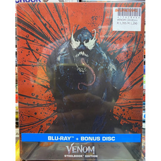 Blu-ray(STEELBOOK)มือ1: VENOM เสียงไทย/ซับไทย