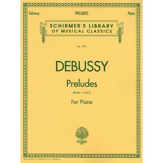 PRELUDES – BOOKS 1 AND 2 Piano Solo (HL50483000)