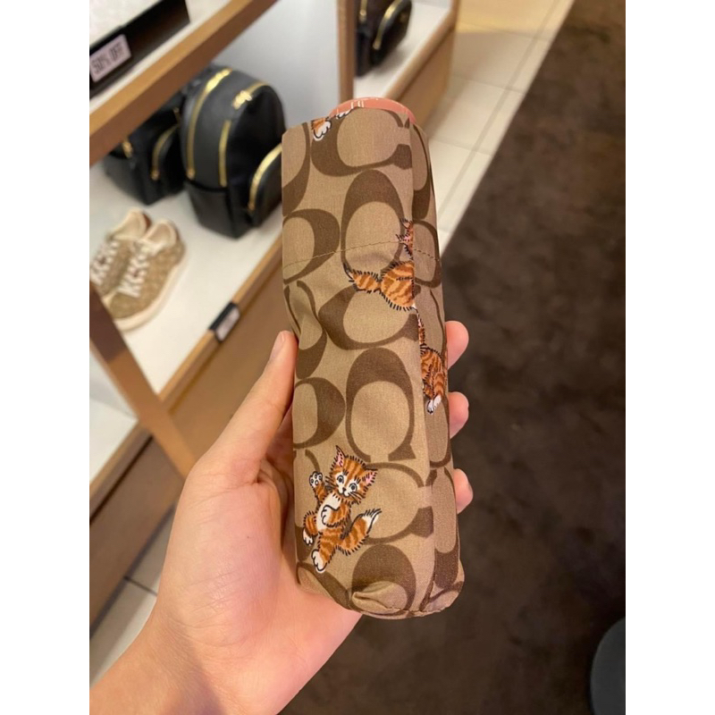 ✅ร่ม COACH ลายเสือ น่ารัก พกพาสะดวก ✅ 1,588฿📮