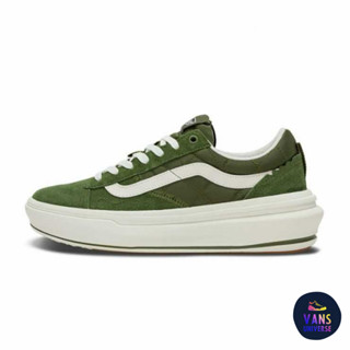 [ของแท้ ส่งฟรี จากไทย] VANS OLD SKOOL OVERT PLUS CC - COZY CAMPER CHIVE