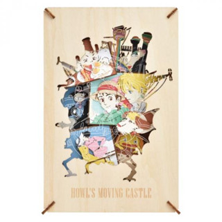 [Direct from Japan] PAPER THEATER Wood style / Studio Ghibli Howls Moving Castle PT-WL20 Japan NEW