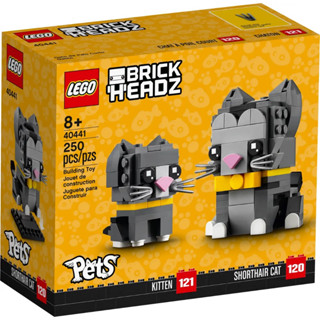 LEGO® BrickHeadz 40441 Shorthair Cats - เลโก้ใหม่ ของแท้ 💯% กล่องสวย พร้อมส่ง