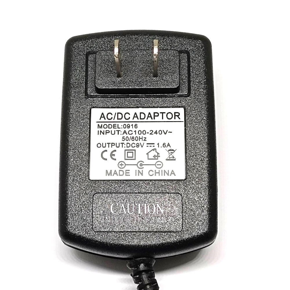 อะแดปเตอร์ เครื่องพิมพ์ฉลาก P-Touch 9V 1.6A Adapter For Brother - Compatible Power Supply.