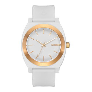 Nixon Time Teller OPP White MatteGold (NXA13615169-00) นาฬิกาข้อมือผู้ชายและหญิง สีขาว/ทอง