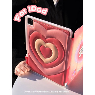 🛼NienOpen IPad case เคสไอแพดพับตั้งได้ มีช่องใส่ปากกา