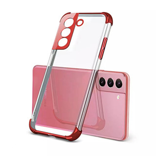 พร้อมจัดส่ง Case Samsung Galaxy A13 4G เคสนิ่ม ขอบสีหลังใส เคสกันกระแทก สวยและบาง Samsung A13 4g เคสซีลีโคน