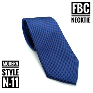 N-11 เนคไทแบบซิป สีกรม ไม่ต้องผูก ดีไซน์ทันสมัย เหมาะกับทุกโอกาส Men Zipper Tie Lazy Ties Fashion (FBC BRAND)